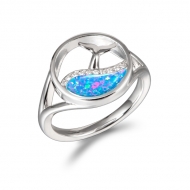 SS 925 Opal Ring