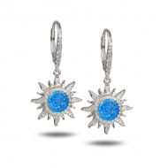 SS 925 Opal Earrings