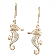 SS Seahorse Earrings