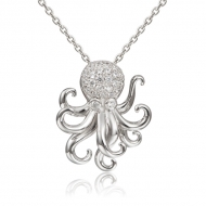 SS 925 Octopus Pendant