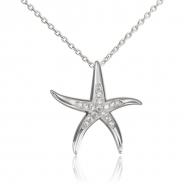 SS 925 Starfish Pendant