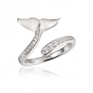 SS 925 Whale Tail Ring