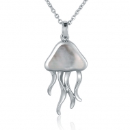 SS Jellyfish  Pendant