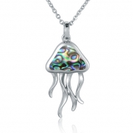 SS Jellyfish  Pendant