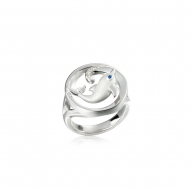 SS 925 Dolphin Ring