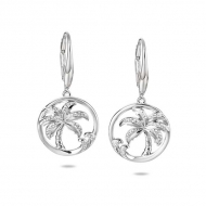 SS 925 Palm Tree Earrings