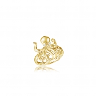 14K YG Octopus Ring