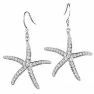 14KWG Starfish Earrings