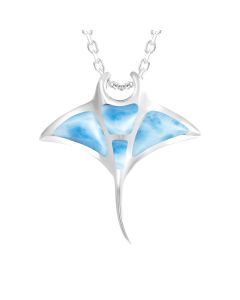 SS Manta Ray Pendant