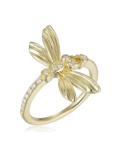 14KY Dragonfly Rings
