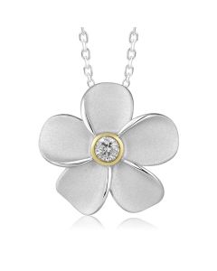 SS 925/14KYPlumeria Pendant