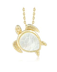 14KY Turtle Pendant