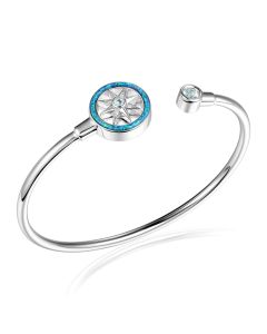 SS 925 OpalCompass Bangle