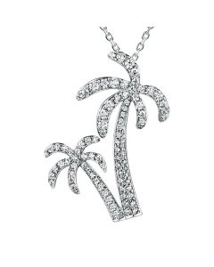 SS Palm Tree Pendant