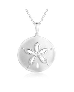 SS Sand Dollar Pendant