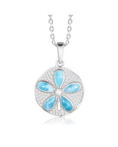 SS Sand Dollar Pendant