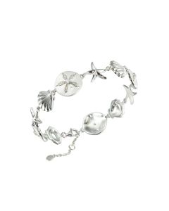 SS 925 Sea Life Bracelet 6.5+1 IN