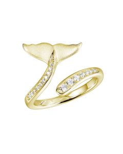14KY Whale Tail Ring