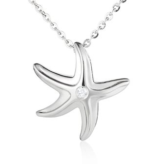 SS Starfish Pendant