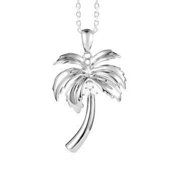 SS Palm Tree Pendant