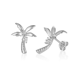 SS Palm Tree Earrings