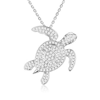 SS Turtle Pendant