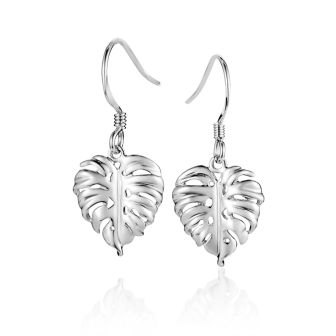 SS Monstera Earrings