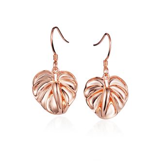 14K Anthurium Earrings