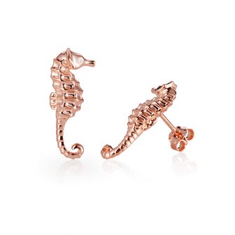 14K Seahorse Earrings