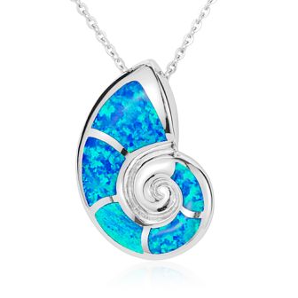 SS Nautilus Shell Pendant