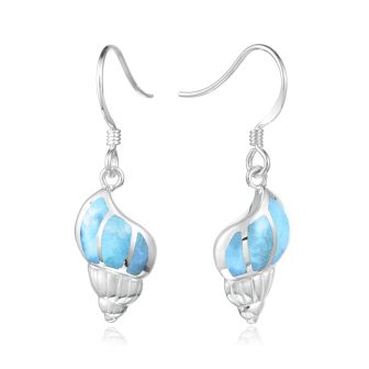 SS Conch Shell Earrings