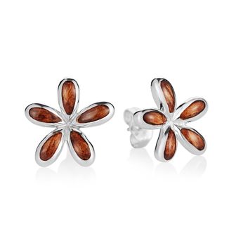 SS Plumeria Earrings