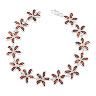 13 Plumeria Bracelet - ss.Koa