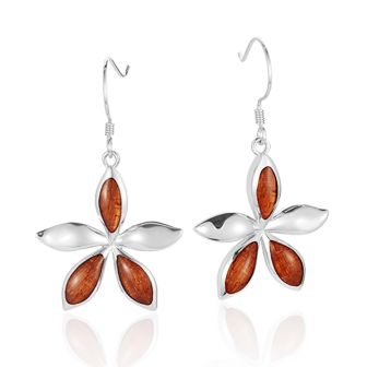 SS Plumeria Earrings