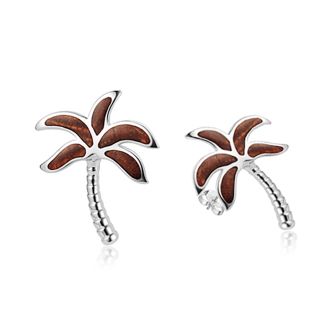 SS Palm Tree Earrings