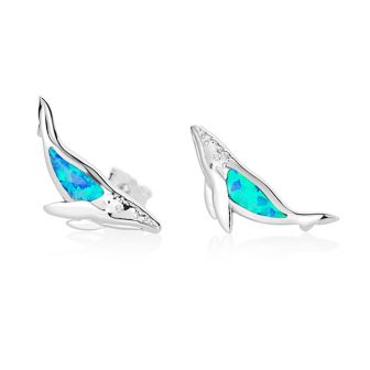 SS Whale Earrings