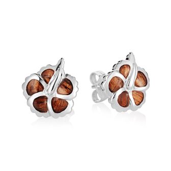 SS Hibiscus Earrings