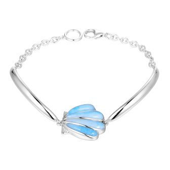 SS Sunrise Shell Bracelet