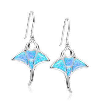 SS Opal Earrings