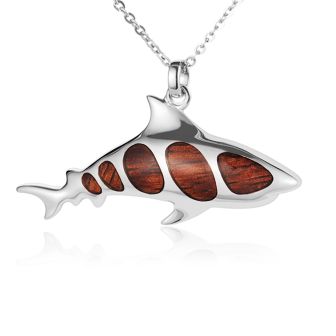 SS Shark Pendant