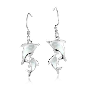 SS Dolphin Earrings