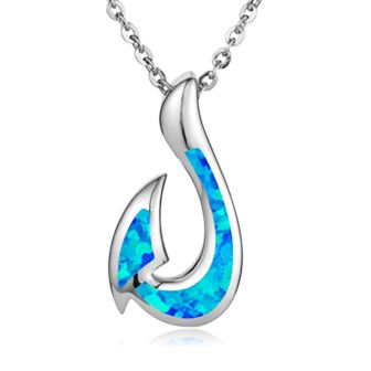 SS Fishhook Pendant