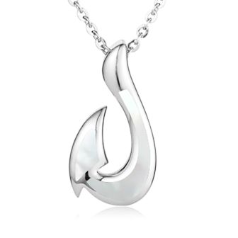 SS Fishhook Pendant