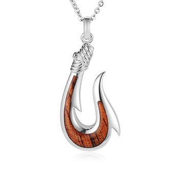 SS Fishhook Pendant