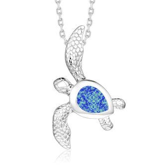 SS Turtle Pendant