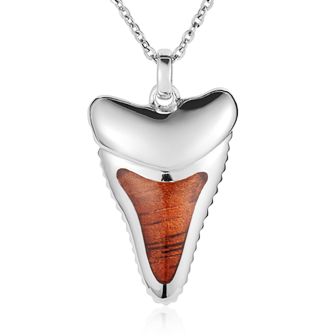 SS Shark Teeth Pendant