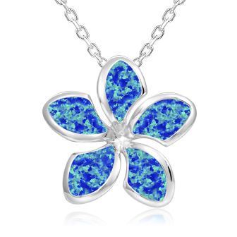 SS Plumeria Pendant