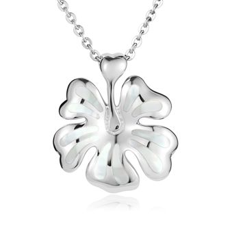 SS Hibiscus Pendant
