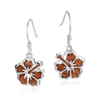 SS Hibiscus Earrings
