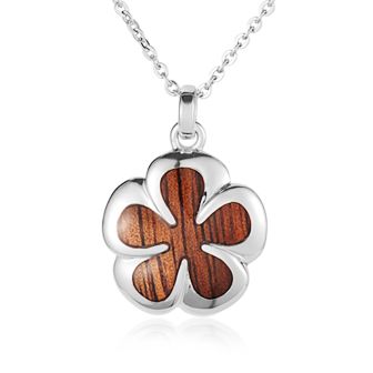 SS Plumeria Pendant